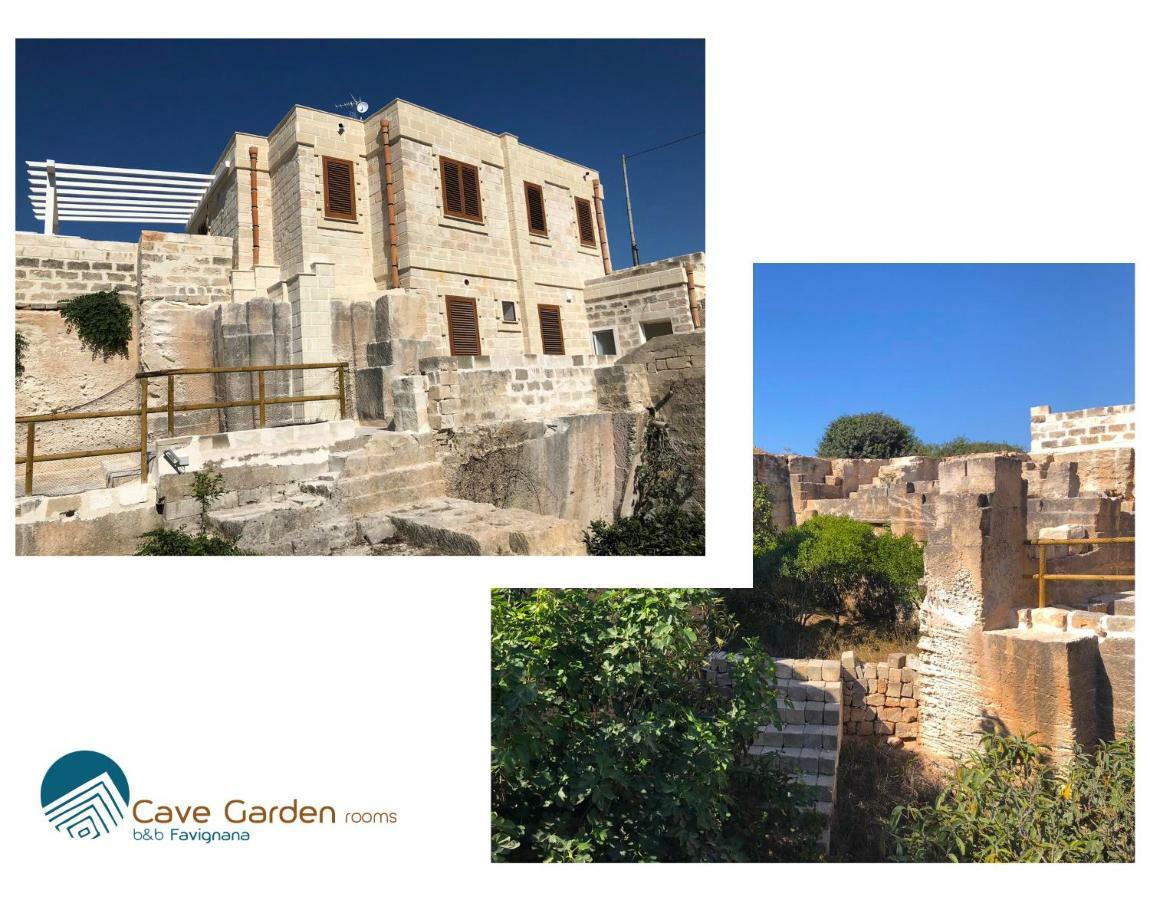 Cave Garden Rooms Favignana Eksteriør bilde